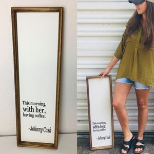 HANDMADE Johnny Cash Quote (Smaller)